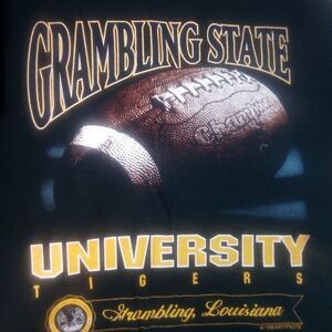 Vintage Grambling State University Tigers Football T-Shirt